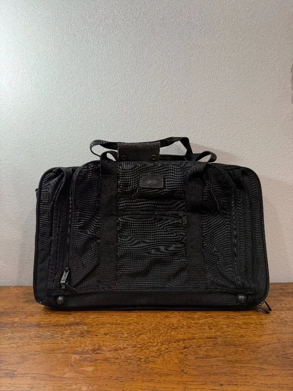 TUMI Black Travel Garment Bag Carry On Luggage